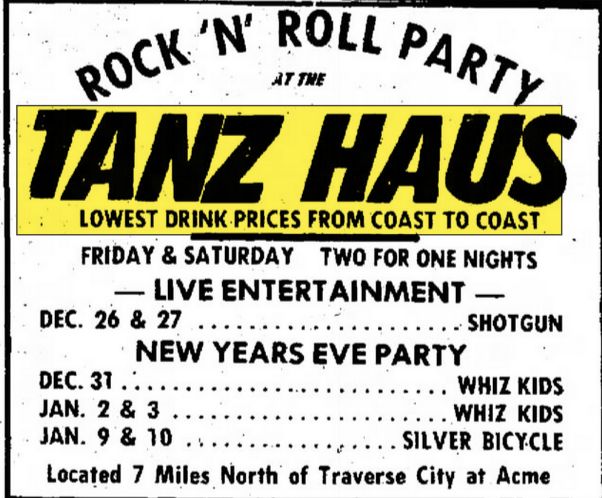 Tanz Haus (Tanz Haus Club, TanzHaus) - Dec 26 1975 Ad (newer photo)
